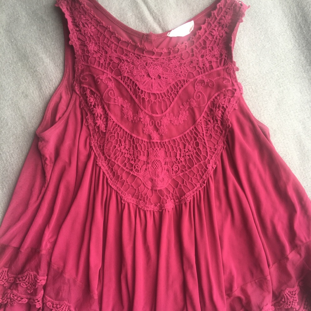 ✨Gorgeous Altard State Lace tank L